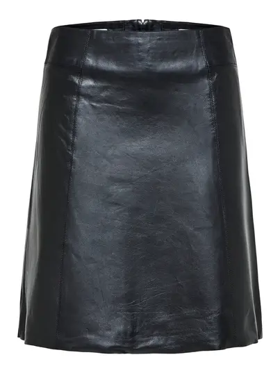 New ibi Leather skirt