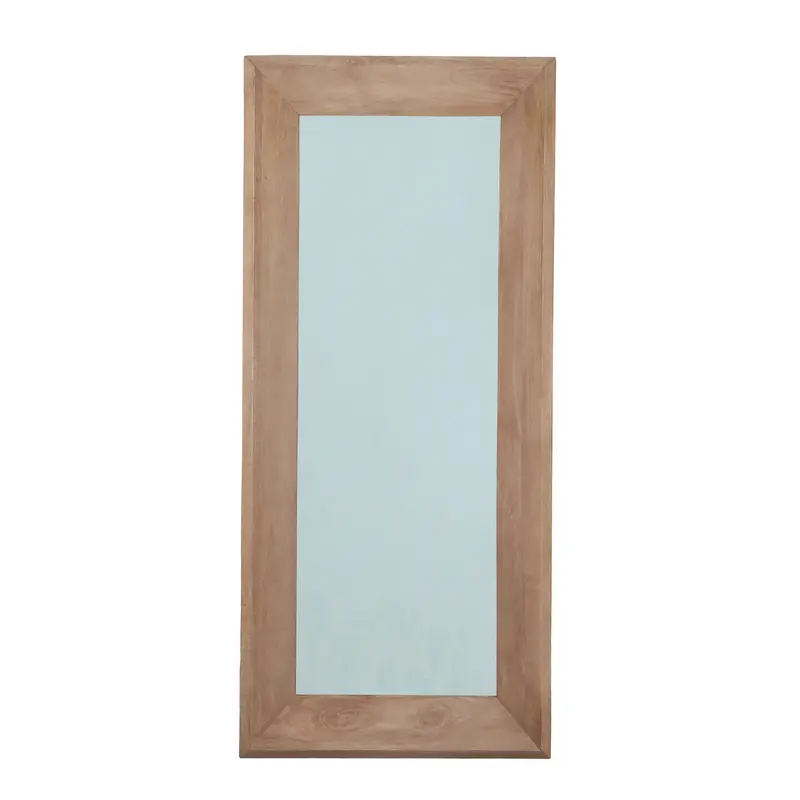 Nicka Natural Mango Wood Rectangle Mirror S 70,5x13,5x160cm
