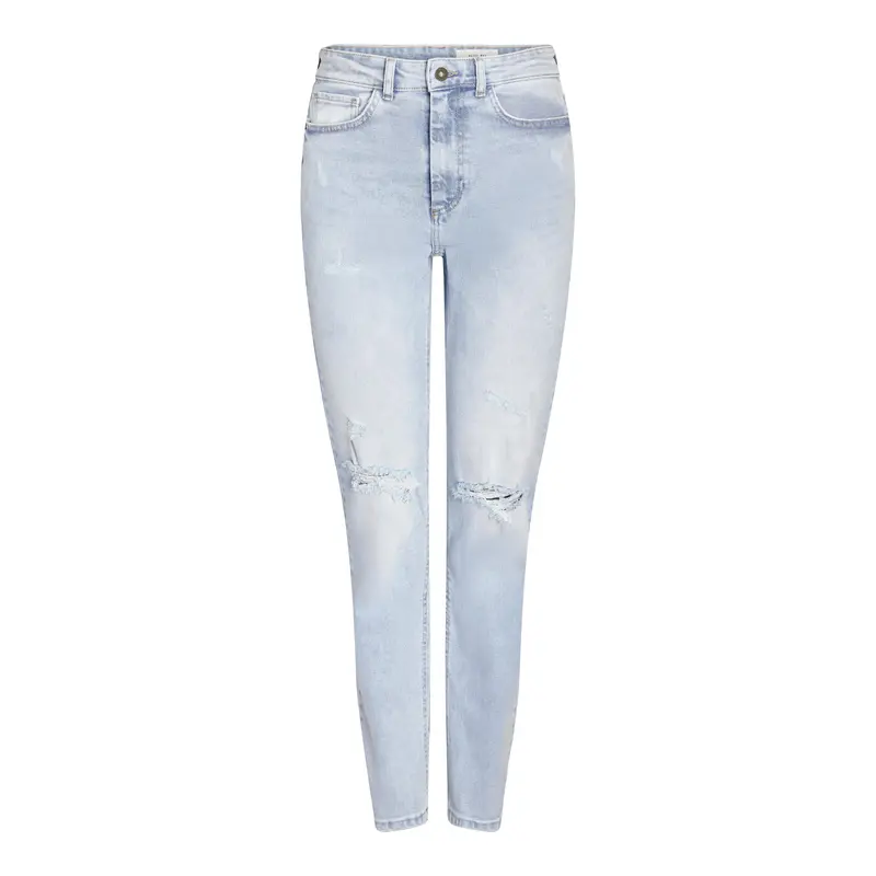 Noisy May straight ankle jeans light blue