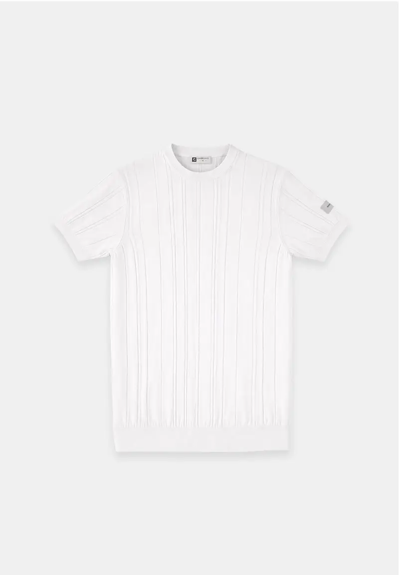 Nomik - Striped Knitted T-shirt