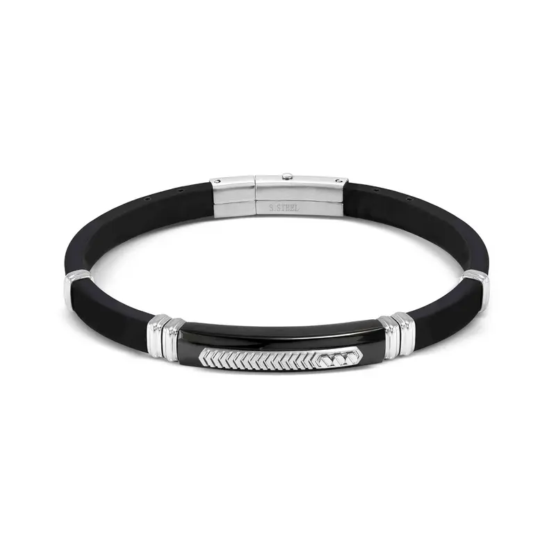 Nomination City Energy Ed. bracelet, central steel plate