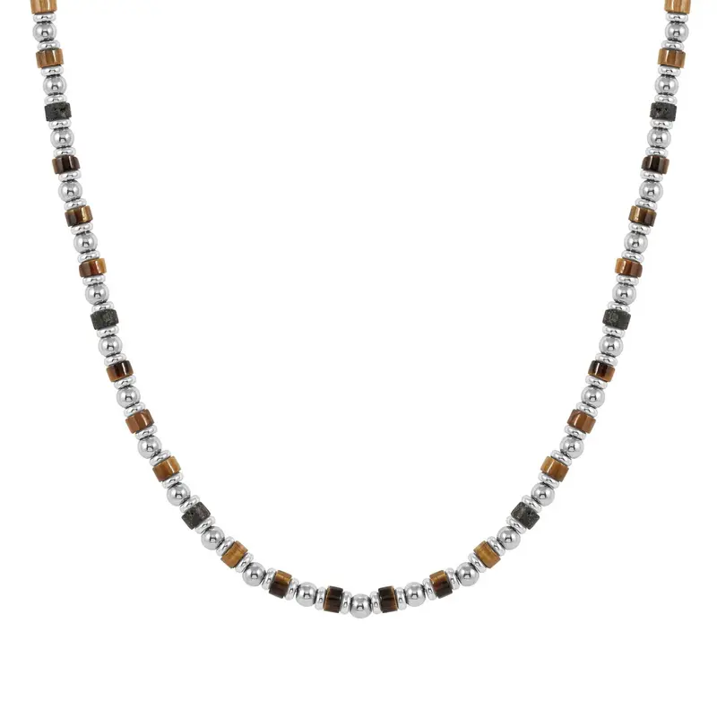 Nomination InstinctStyle Sea Ed. necklace with natural stones
