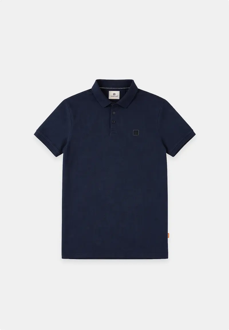 Oblak – Jacquard waffle structure polo