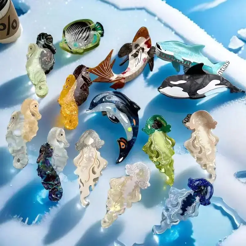 Ocean Life Hair Claw