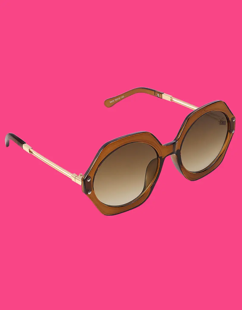 Octagonal sunglasses