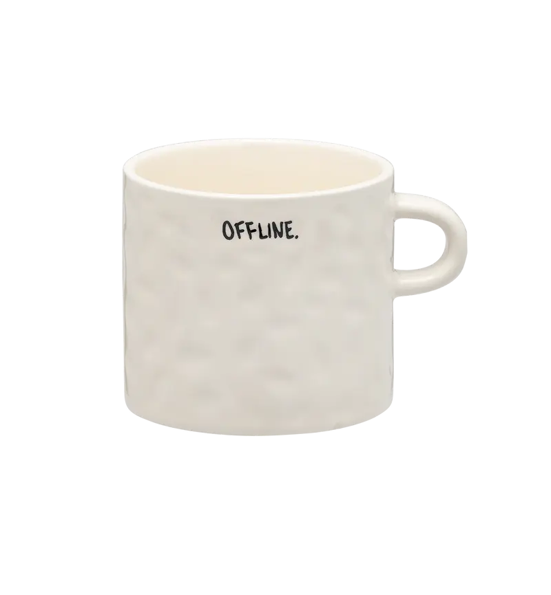 Offline mug