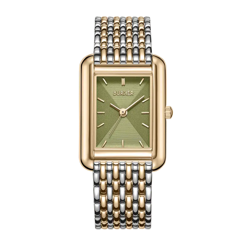 Olivia Gold Silver Olive Green
