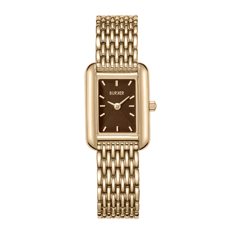 Olivia Petite Gold Brown
