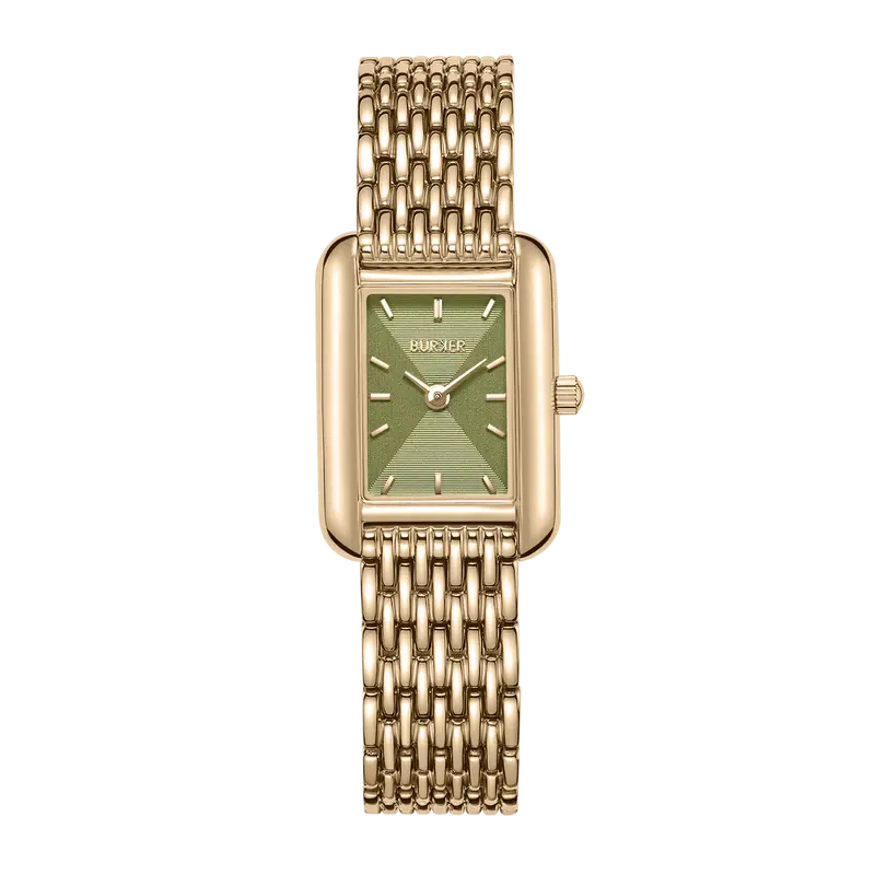 Olivia Petite Gold Olive Green