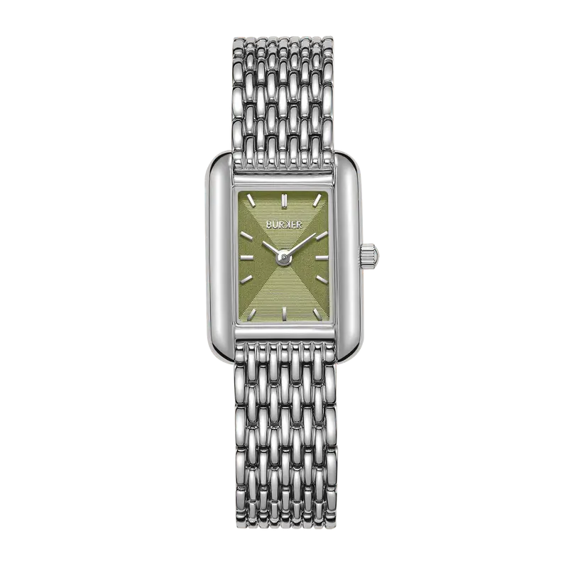 Olivia Petite Silver Olive Green