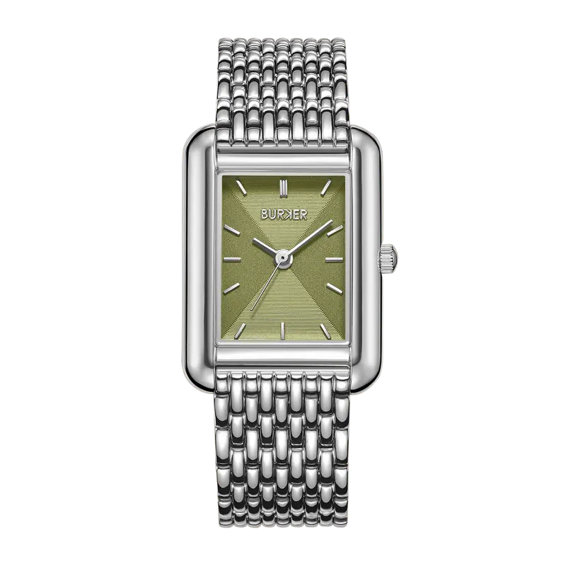 Olivia Silver Olive Green