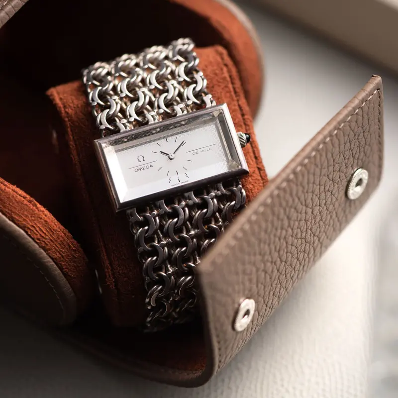 Omega De Ville Silber
