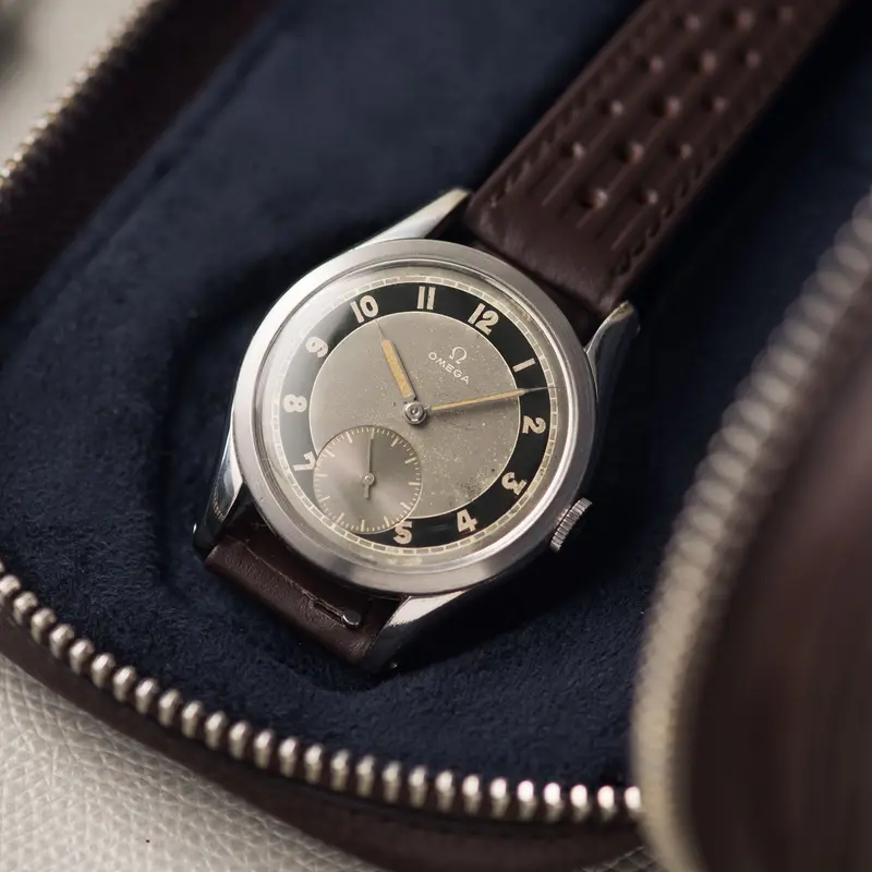 Omega Dress Watch Reference Grey Dial