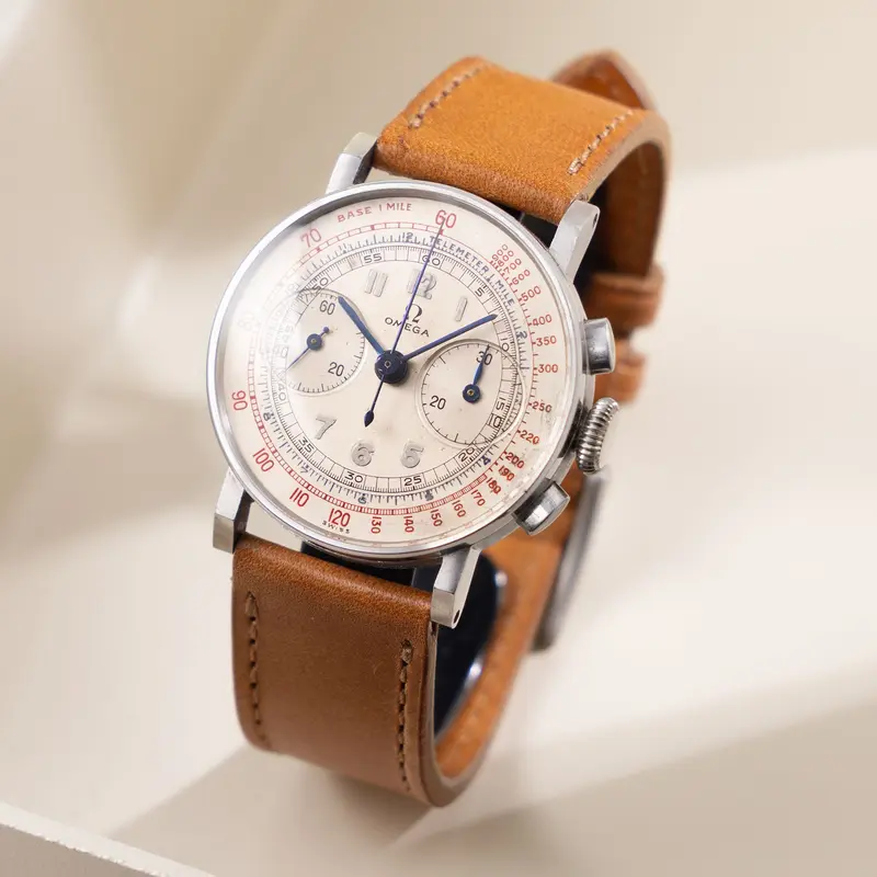 Omega Multiscale Dial Chronograph Cal 28.9