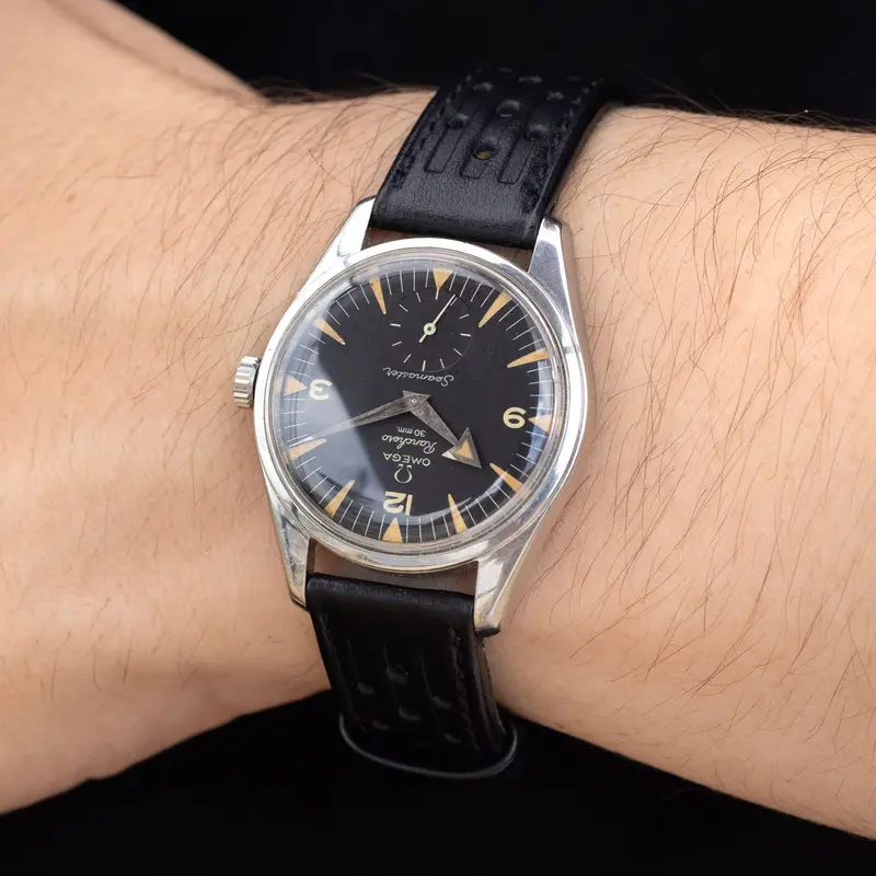 Omega Ranchero Seamaster Referenz 2990-1 Doppelt Signiertes Zifferblatt