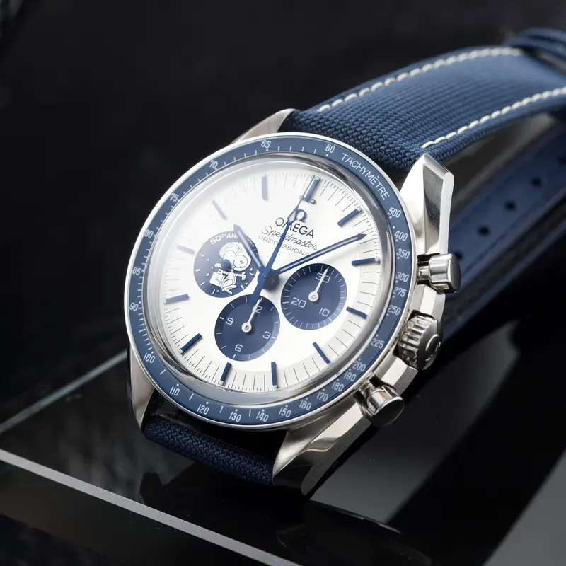 Omega Speedmaster Silver Snoopy 50th Anniversary Full Set NEW