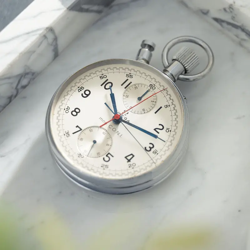 Omega Stoppuhr des Nationalen Olympischen Komitees Italien