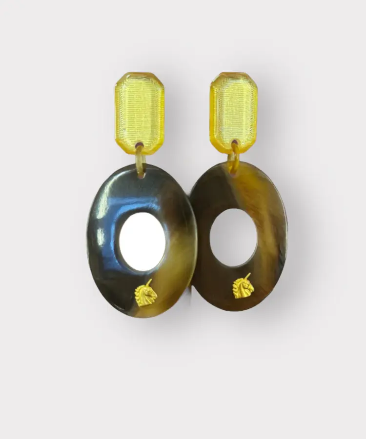 Oorbellen Bernice 9cm