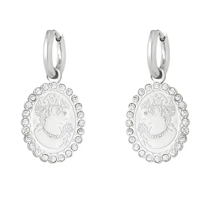 Oorbellen Classy Lady zilver