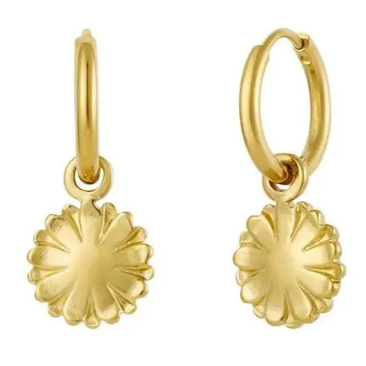Oorbellen Happy Flower goud