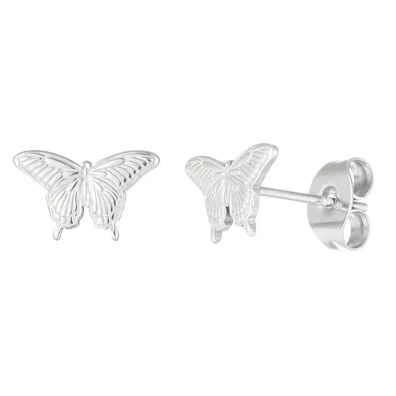Oorstekers Vlinder zilver