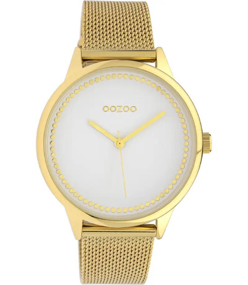 Oozoo Dames horloge-C10092 goud (40mm)