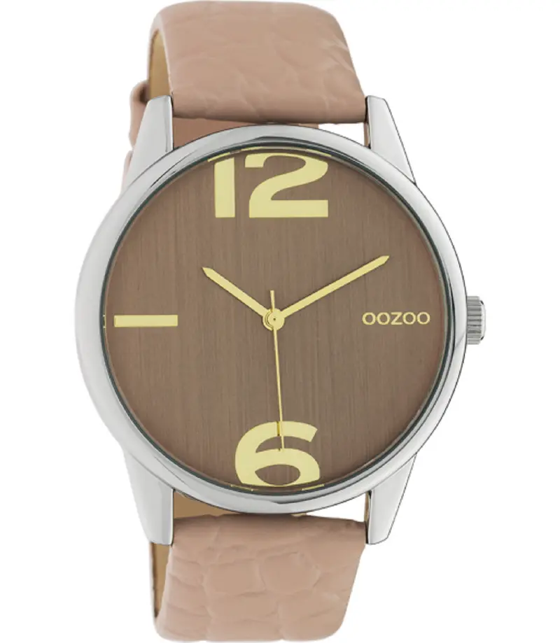 Oozoo Dames horloge-C10376 roze (40mm)