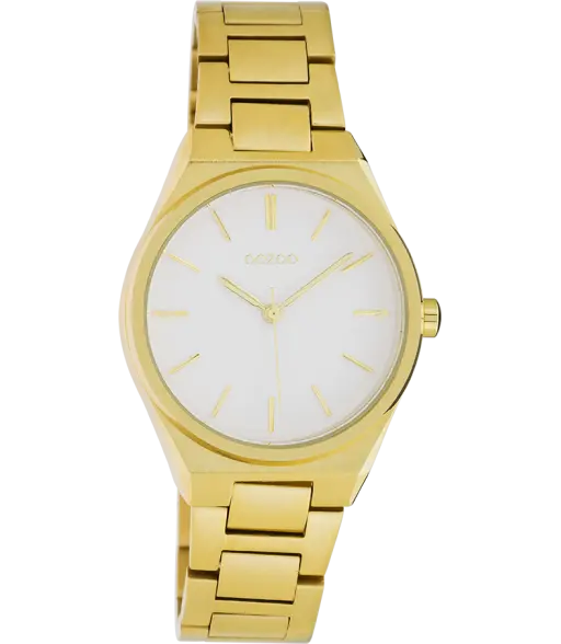 Oozoo Dames horloge-C10527 goud (34mm)
