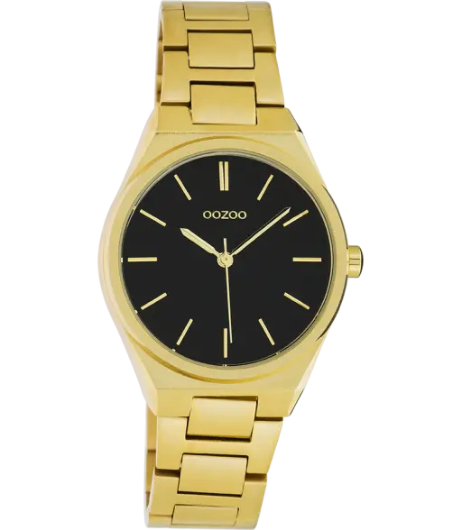 Oozoo Dames horloge-C10528 goud (34mm)