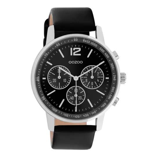 Oozoo Dames horloge-C10813 Zwart (42mm)