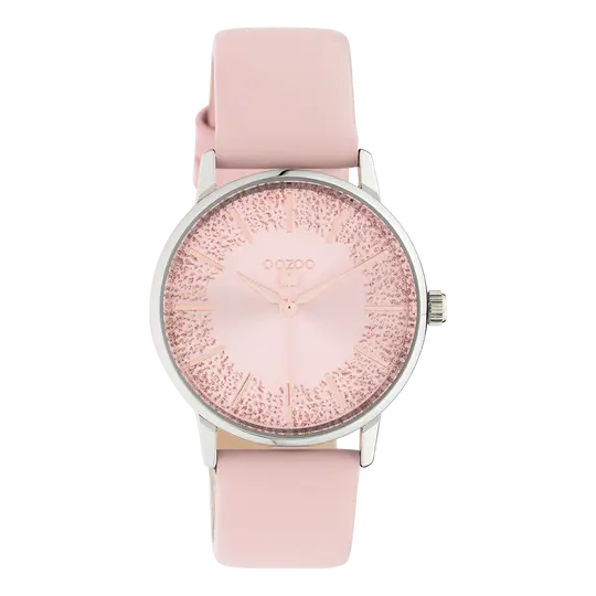 Oozoo Dames horloge-C10932 roze (35mm)