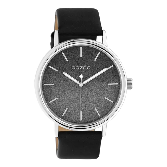 Oozoo Dames horloge-C10939 zwart (42mm)
