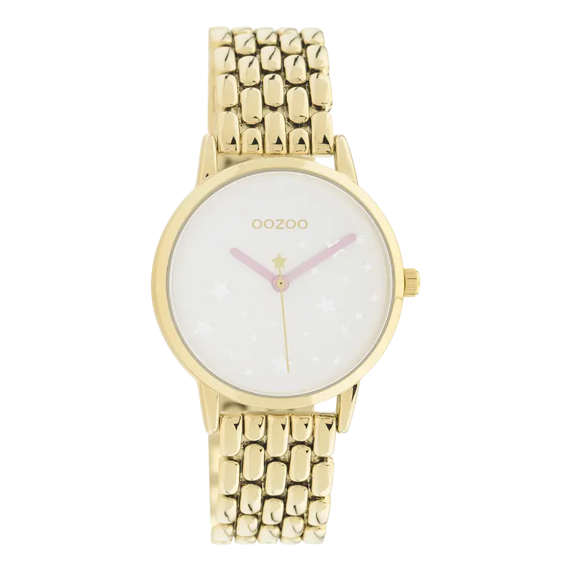 Oozoo dames Horloge-C11027 gold (34mm)