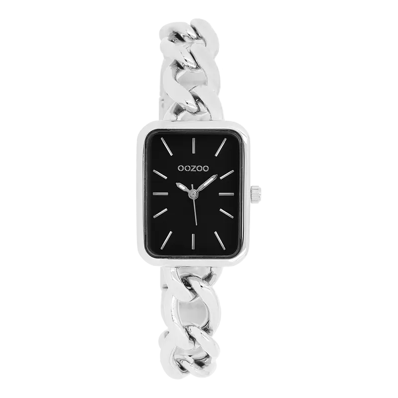 Oozoo dames Horloge-C11131 zilver (22mm)