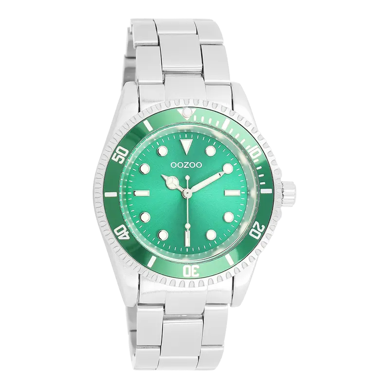 Oozoo dames Horloge-C11146 zilver (36mm)