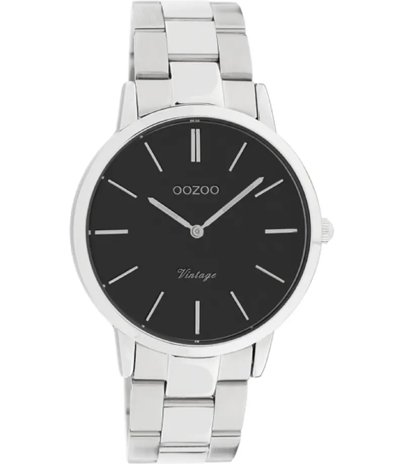 Oozoo Dames horloge-C20031 zilver (38mm)