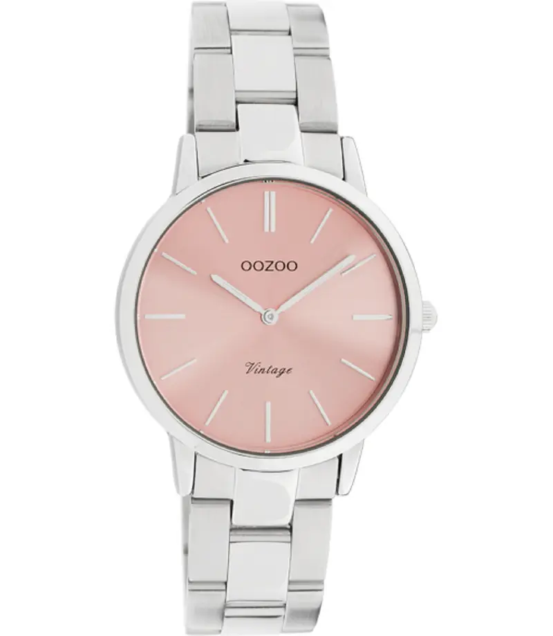 Oozoo Dames horloge-C20040 zilver (34mm)