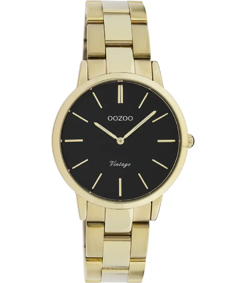 Oozoo Dames horloge-C20047 goud (34mm)