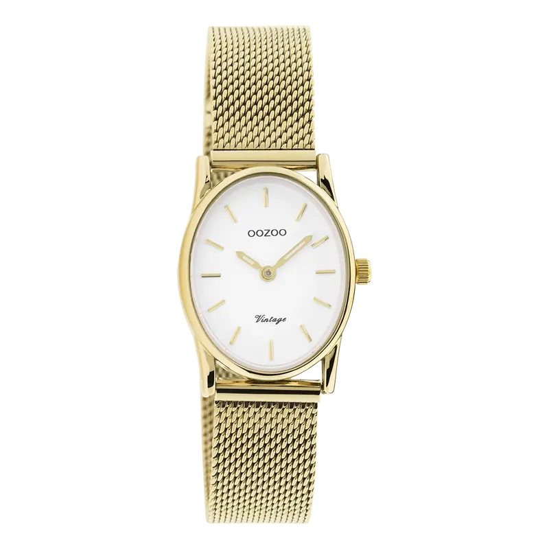 Oozoo dames Horloge-C20258 gold (28mm)