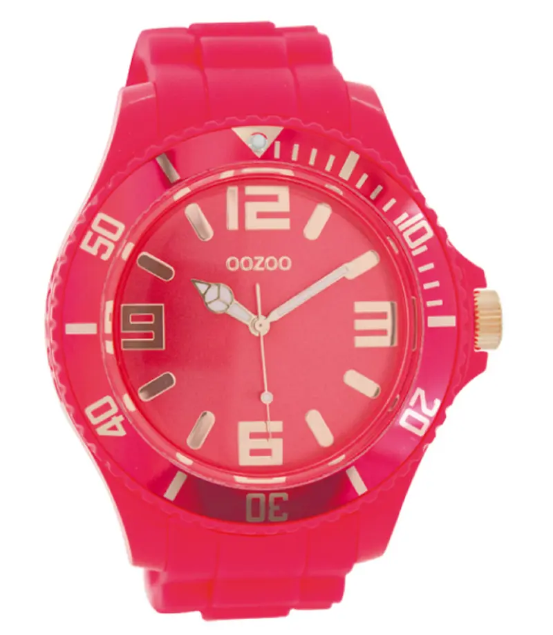 Oozoo Dames Horloge-C5035 Roze (48mm)