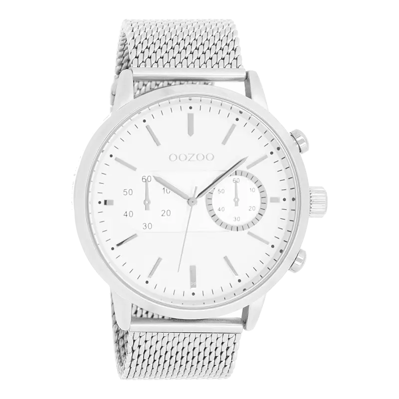 Oozoo Dames horloge-C9070 zilver (51mm)