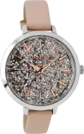Oozoo Dames horloge-C9146 roze (48mm)