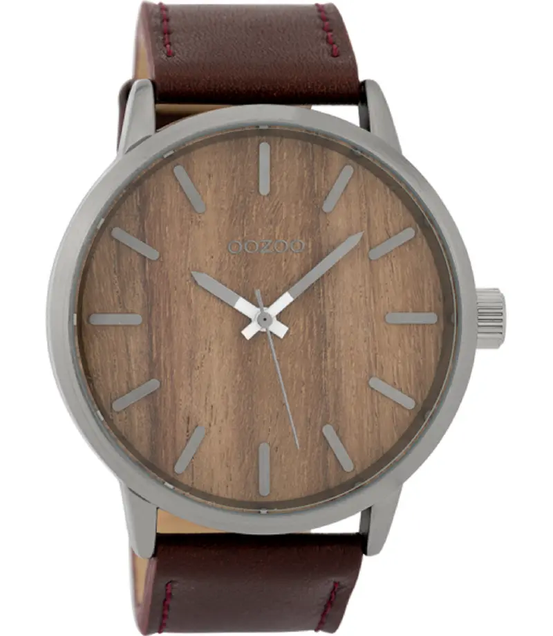 Oozoo Dames horloge-C9258 bruin (45mm)