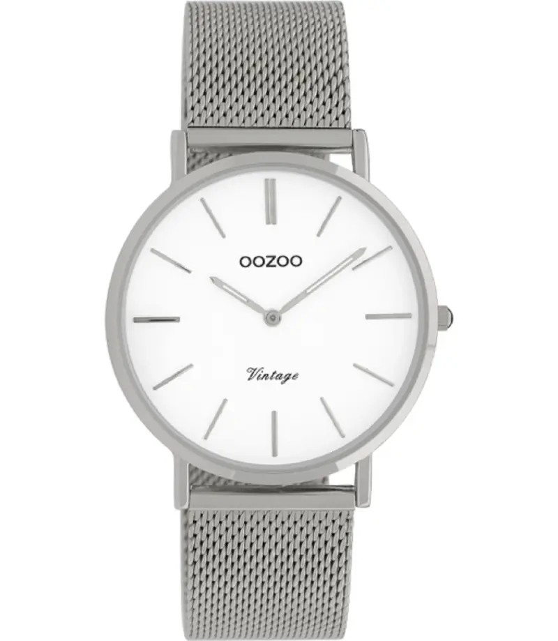 Oozoo Dames horloge-C9902 zilver (36mm)