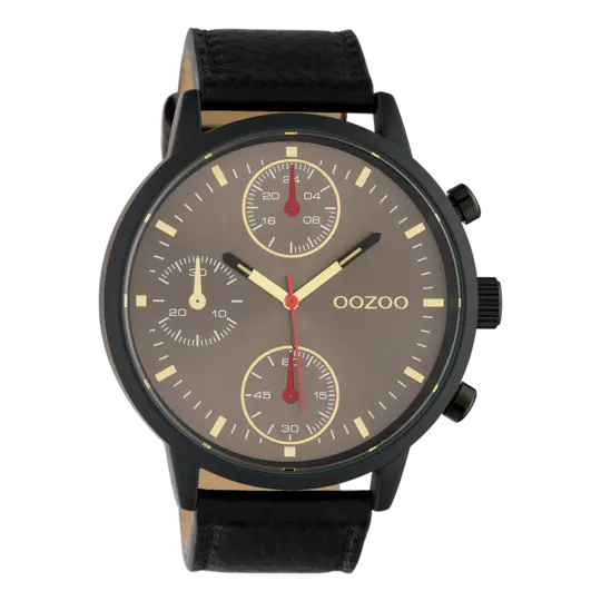 Oozoo Heren Horloge-C10532 Zwart (50mm)