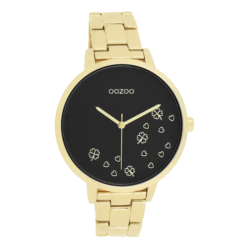 Oozoo heren Horloge-C11124 goud (42mm)