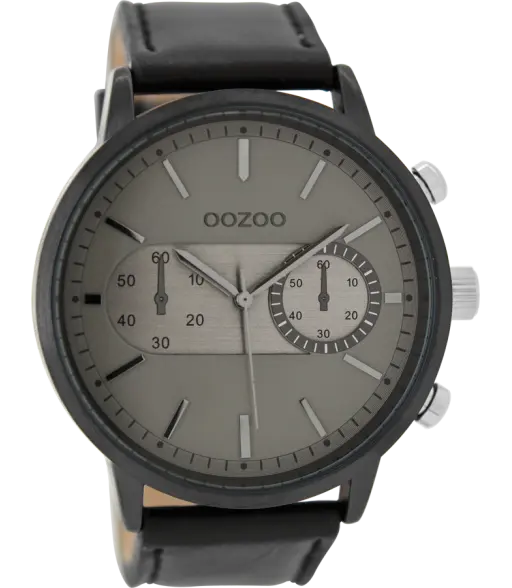 Oozoo Heren Horloge-C9058 zwart (48mm)