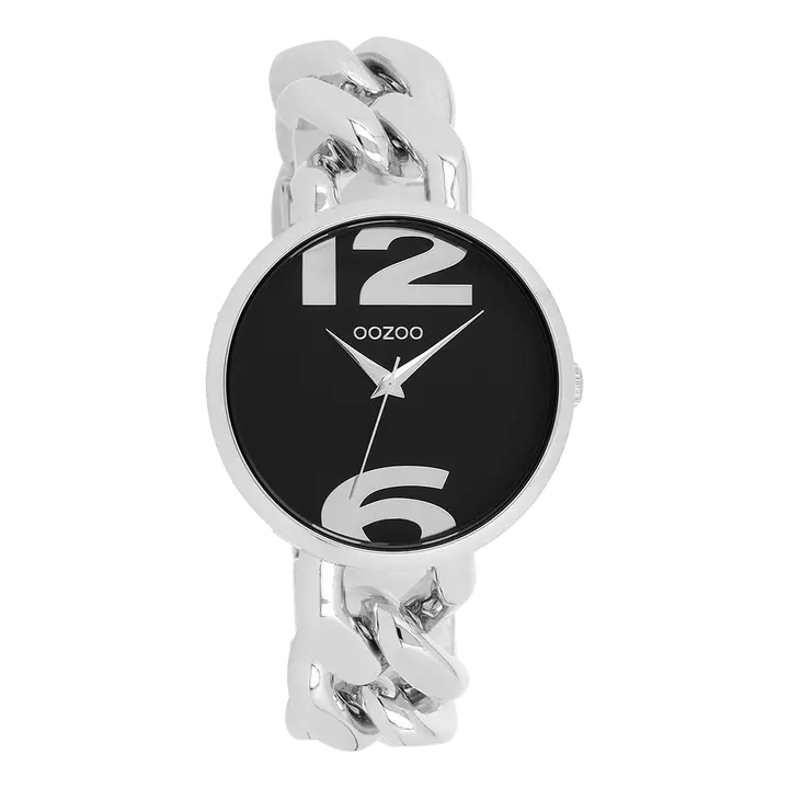 Oozoo Horloge met metalen band (40mm)