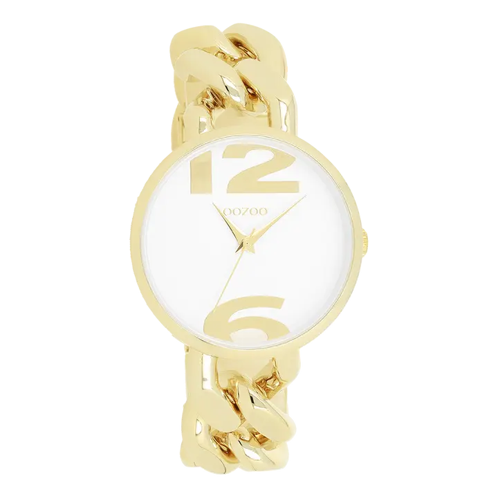 Oozoo Horloge met metalen band (40mm)