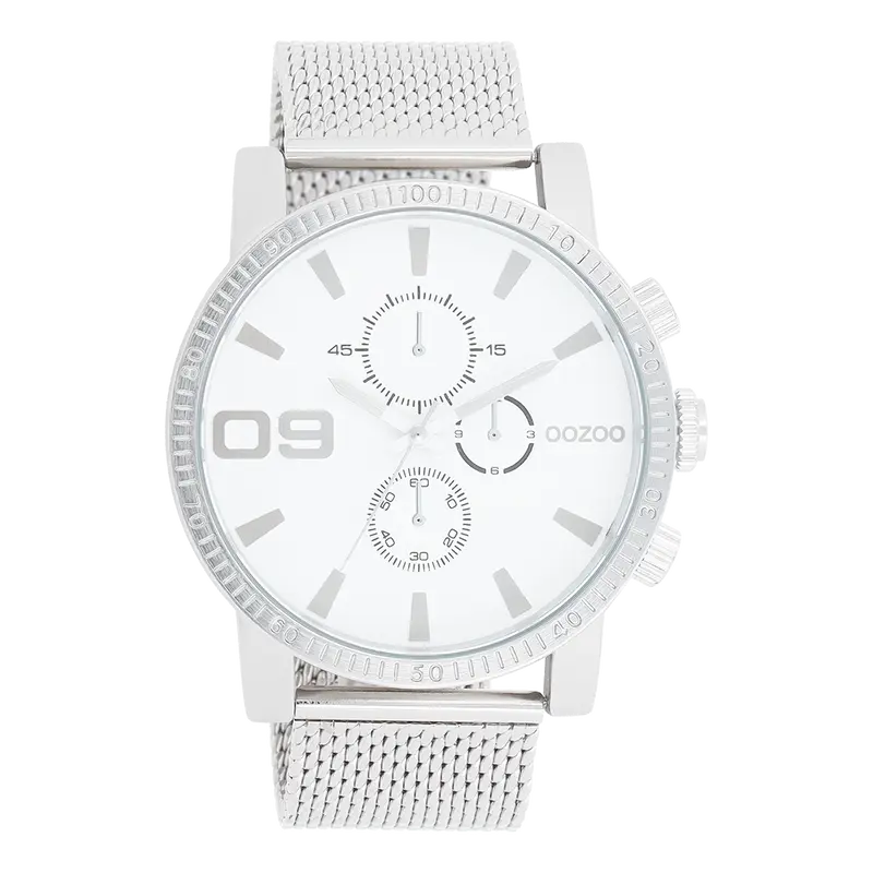 Oozoo Horloge met metalen band (48mm)